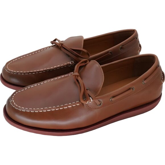 Club Room Men\'s Sean Boat Loafers Cognac Stylish Moccasin 11 main image 6